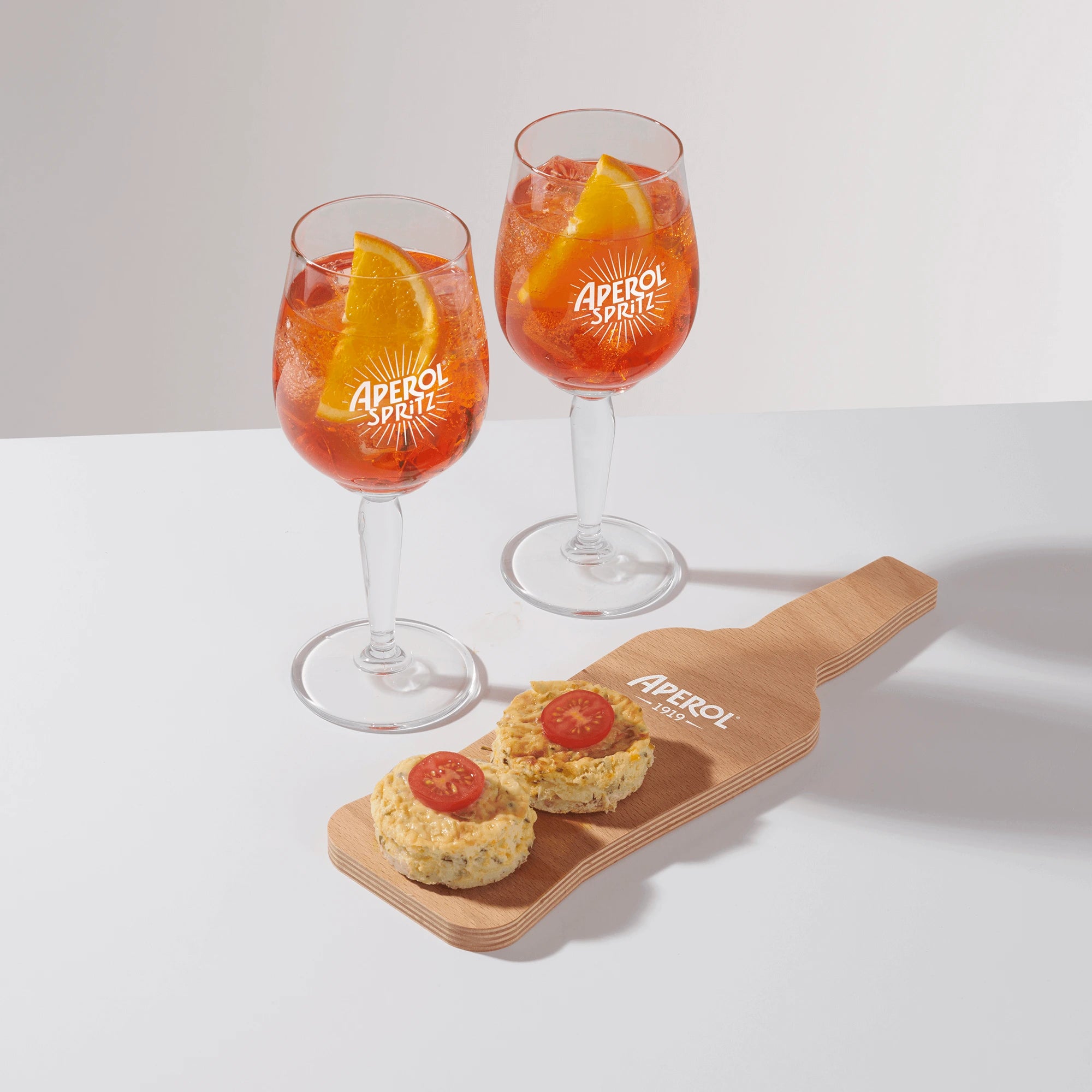 APEROL FLESVORM SERVEERPLANK